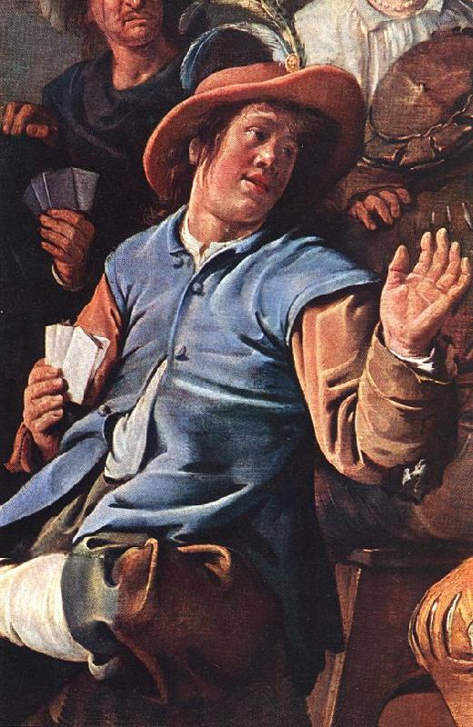 MOLENAER, Jan Miense The Denying of Peter (detail) ag France oil painting art
